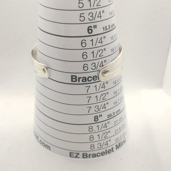 Espo Joseph Esposito Sterling Silver Rhodochrosite Cuff Bracelet - Picture 8 of 9